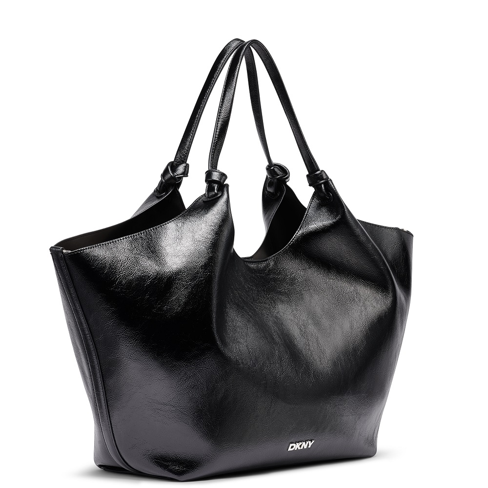 DKNY</br>DKNY PAULA LG R62AXE48-BSV Γυναικεία Τσάντα Tote Μαύρο/Ασημί DKNY</br>DKNY PAULA LG R62AXE48-BSV Γυναικεία Τσάντα Tote Μαύρο/Ασημί