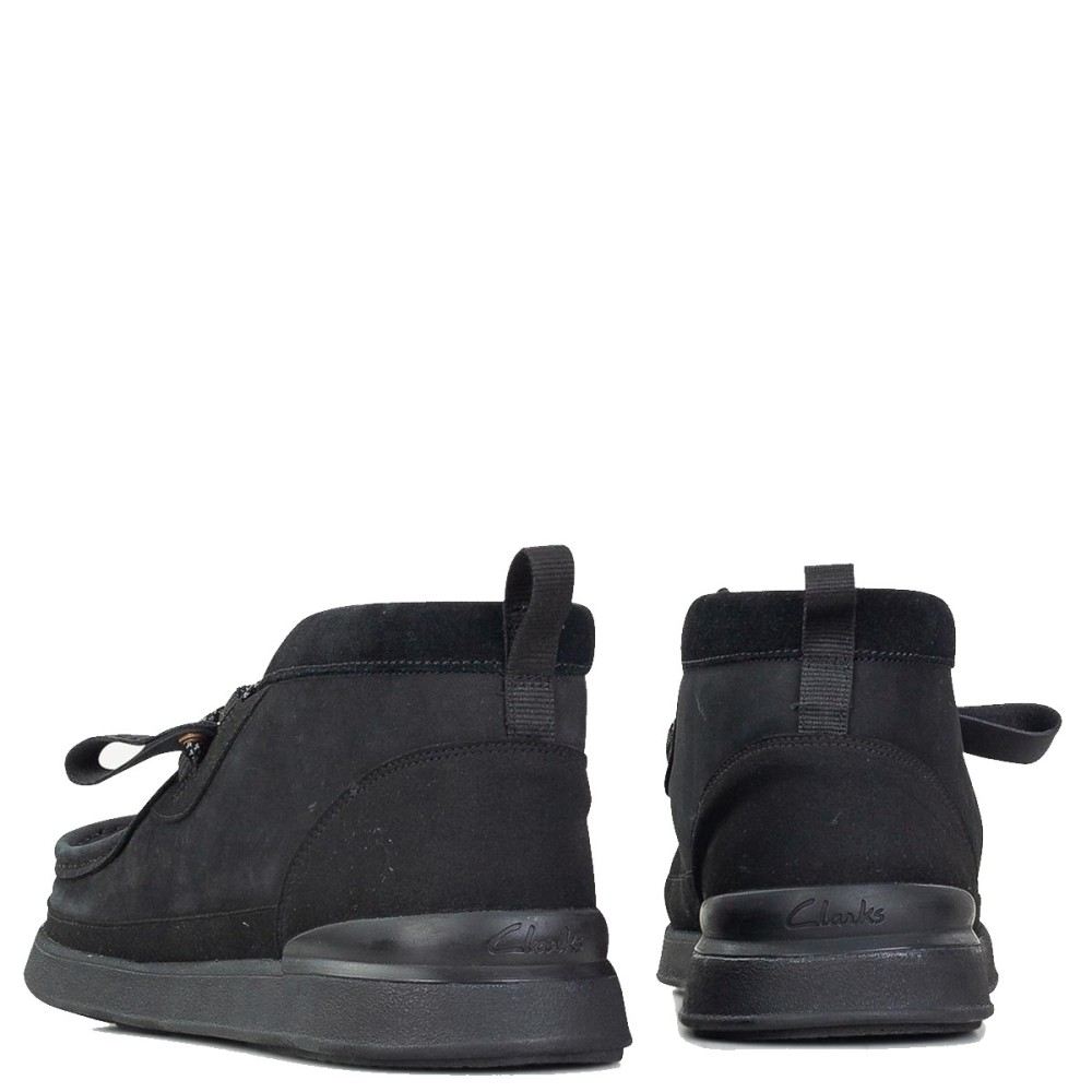 CLARKS</br>Ανδρικά Μποτάκια Μαύρο Nubuck RACE LITE WALLY Clarks CLARKS</br>Ανδρικά Μποτάκια Μαύρο Nubuck RACE LITE WALLY Clarks