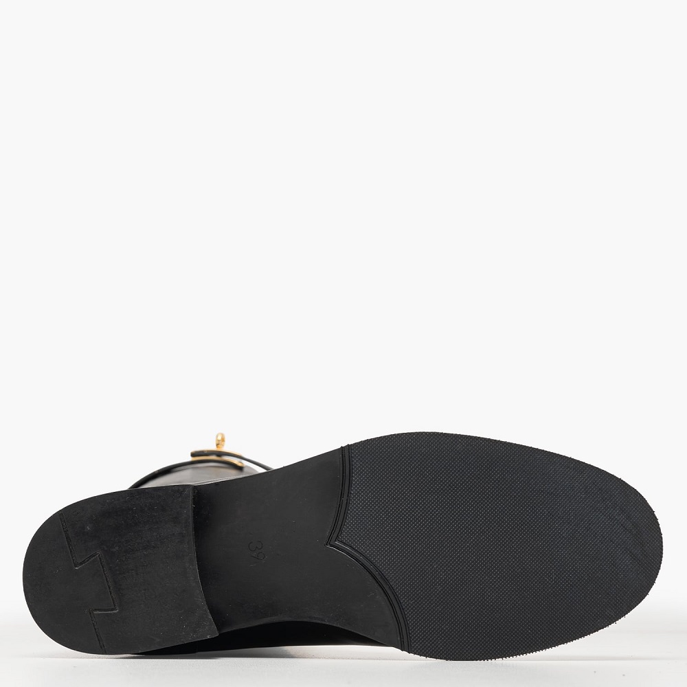 KALOGIROU</br>Kalogirou ΡΕΗΣ-0071 Γυναικεία Μπότα Μαύρο Δέρμα KALOGIROU</br>Kalogirou ΡΕΗΣ-0071 Γυναικεία Μπότα Μαύρο Δέρμα