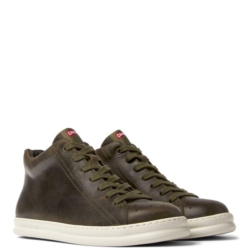 Ανδρικά Μποτάκια Χακί Δέρμα RUNNER FOUR K300347-010 Camper