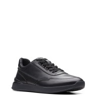 Ανδρικά Sneakers Μαύρο Δέρμα RACE LITE LACE Clarks