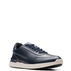 Ανδρικά Sneakers Μπλε Δέρμα RACE LITE LACE Clarks