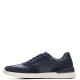 CLARKS</br>Ανδρικά Sneakers Μπλε Δέρμα RACE LITE MOVE Clarks CLARKS</br>Ανδρικά Sneakers Μπλε Δέρμα RACE LITE MOVE Clarks