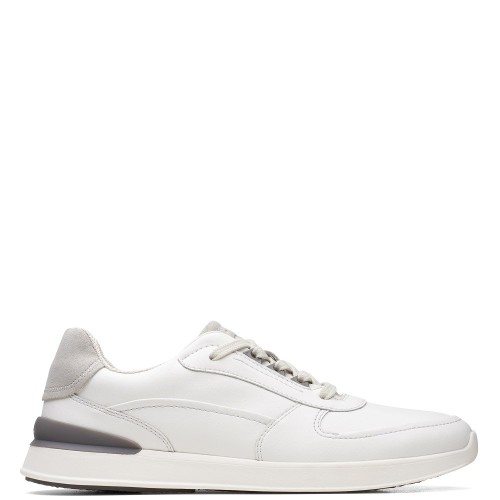 Ανδρικά Sneakers Λευκό Δέρμα RACE LITE MOVE Clarks