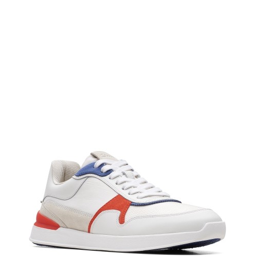 Ανδρικά Sneakers Λευκό RACE LITE TOR Clarks