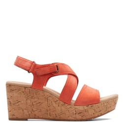Γυναικείες Πλατφόρμες Κοραλί Suede ROSE WAY Clarks