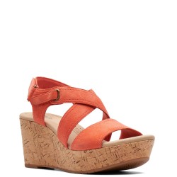 Γυναικείες Πλατφόρμες Κοραλί Suede ROSE WAY Clarks