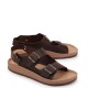 FANTASY SANDALS</br>Ανδρικά Πέδιλα Καφέ Δέρμα S004 HECTOR Fantasy Sandals FANTASY SANDALS</br>Ανδρικά Πέδιλα Καφέ Δέρμα S004 HECTOR Fantasy Sandals