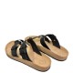 FANTASY SANDALS</br>Ανδρικές Παντόφλες Μαύρο Δέρμα S005 ARIS Fantasy Sandals FANTASY SANDALS</br>Ανδρικές Παντόφλες Μαύρο Δέρμα S005 ARIS Fantasy Sandals