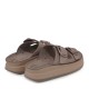 FANTASY SANDALS</br>Γυναικεία Mule Καφέ Δέρμα S1100 ZEFI Fantasy Sandals FANTASY SANDALS</br>Γυναικεία Mule Καφέ Δέρμα S1100 ZEFI Fantasy Sandals