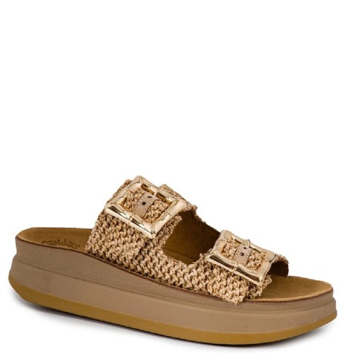 Fantasy Sandals S1111 BAMBOO Γυναικείες Πλατφόρμες Ταμπά 