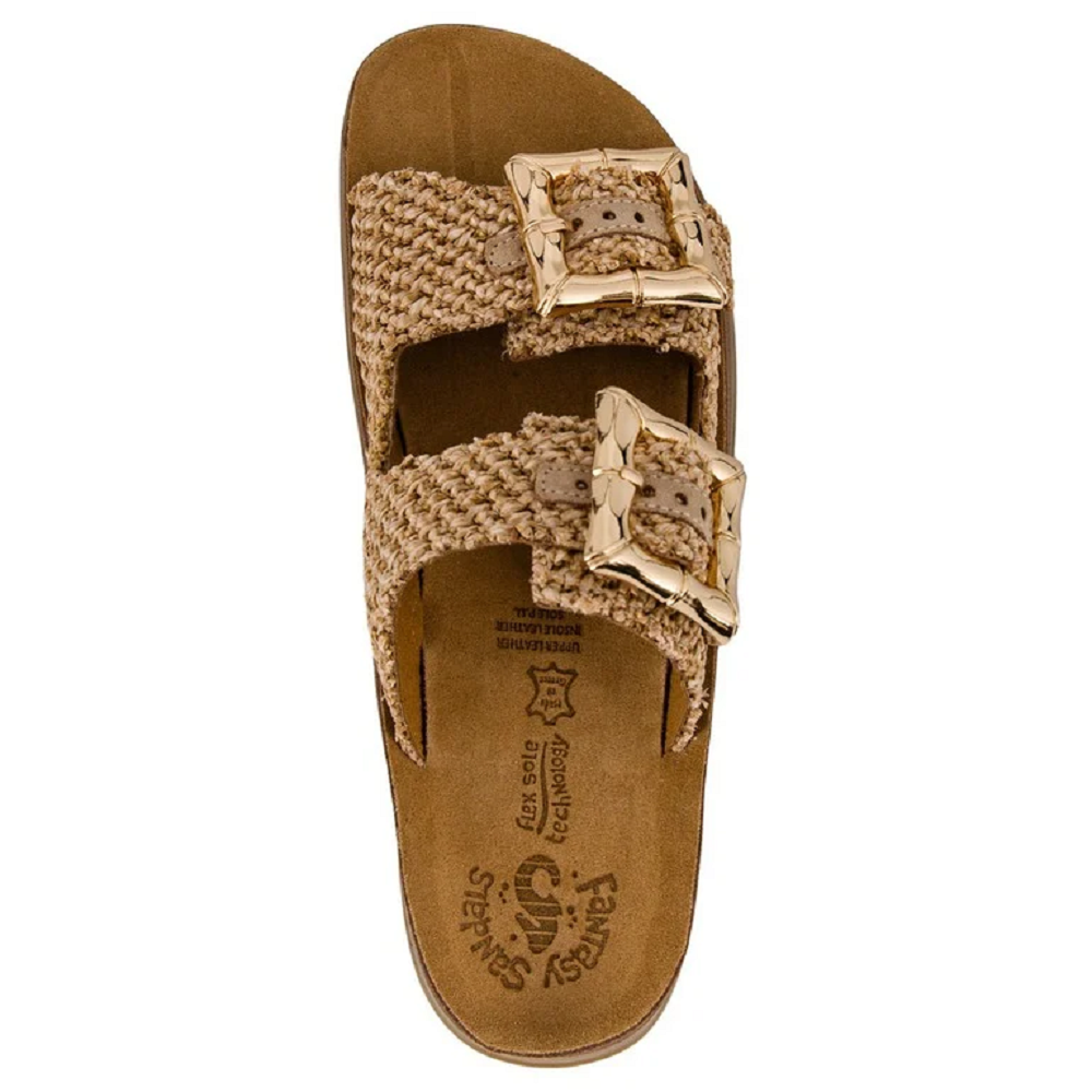 FANTASY SANDALS</br>Fantasy Sandals S1111 BAMBOO Γυναικείες Πλατφόρμες Ταμπά 