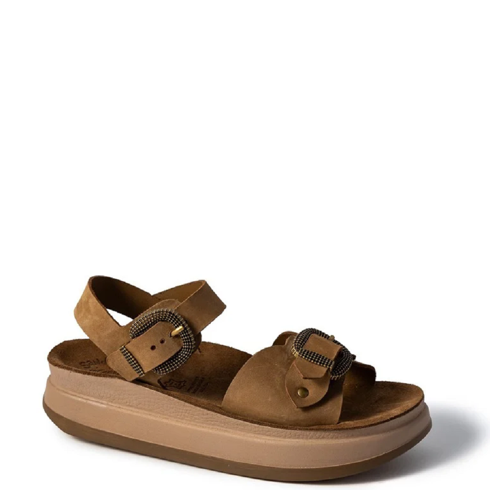 FANTASY SANDALS</br>Fantasy Sandals S1122 MILEY Γυναικείες Πλατφόρμες Ταμπά Δέρμα