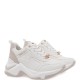 RENATO GARINI</br>Γυναικεία Sneakers Λευκό/Πλατίνα με στάμπα 106-21EX40 Renato Garini
