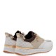 RENATO GARINI</br>Γυναικεία Sneakers Λευκό/Πλατίνα με στάμπα SQUARE 2065-41EX01 Renato Garini RENATO GARINI</br>Γυναικεία Sneakers Λευκό/Πλατίνα με στάμπα SQUARE 2065-41EX01 Renato Garini