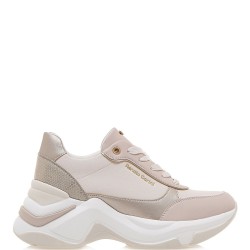 Γυναικεία Sneakers Κρέμα/Πλατίνα Φίδι 106-41EX12 Renato Garini