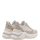 RENATO GARINI</br>Γυναικεία Sneakers Κρέμα/Πλατίνα Φίδι 106-41EX12 Renato Garini RENATO GARINI</br>Γυναικεία Sneakers Κρέμα/Πλατίνα Φίδι 106-41EX12 Renato Garini