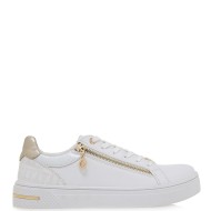 Γυναικεία Sneakers Λευκό/Πλατίνα με στάμπα 23WS10103 Renato Garini