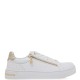 RENATO GARINI</br>Γυναικεία Sneakers Λευκό/Πλατίνα με στάμπα 23WS10103 Renato Garini RENATO GARINI</br>Γυναικεία Sneakers Λευκό/Πλατίνα με στάμπα 23WS10103 Renato Garini