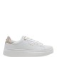 RENATO GARINI</br>Γυναικεία Sneakers Λευκό/Πλατίνα με στάμπα NEW 21VW2016-3 Renato Garini RENATO GARINI</br>Γυναικεία Sneakers Λευκό/Πλατίνα με στάμπα NEW 21VW2016-3 Renato Garini