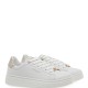 RENATO GARINI</br>Γυναικεία Sneakers Λευκό/Πλατίνα με στάμπα NEW 21VW2016-3 Renato Garini RENATO GARINI</br>Γυναικεία Sneakers Λευκό/Πλατίνα με στάμπα NEW 21VW2016-3 Renato Garini