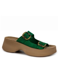 Γυναικείες Πλατφόρμες Πράσινο Δέρμα S2100 ROCHELLE Fantasy Sandals