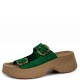 FANTASY SANDALS</br>Γυναικείες Πλατφόρμες Πράσινο Δέρμα S2100 ROCHELLE Fantasy Sandals FANTASY SANDALS</br>Γυναικείες Πλατφόρμες Πράσινο Δέρμα S2100 ROCHELLE Fantasy Sandals