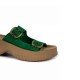 FANTASY SANDALS</br>Γυναικείες Πλατφόρμες Πράσινο Δέρμα S2100 ROCHELLE Fantasy Sandals FANTASY SANDALS</br>Γυναικείες Πλατφόρμες Πράσινο Δέρμα S2100 ROCHELLE Fantasy Sandals