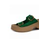 FANTASY SANDALS</br>Γυναικείες Πλατφόρμες Πράσινο Δέρμα S2100 ROCHELLE Fantasy Sandals FANTASY SANDALS</br>Γυναικείες Πλατφόρμες Πράσινο Δέρμα S2100 ROCHELLE Fantasy Sandals