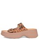 FANTASY SANDALS</br>Γυναικείες Πλατφόρμες Ταμπά Λεοπάρ Δέρμα S2100 ROCHELLE Fantasy Sandals FANTASY SANDALS</br>Γυναικείες Πλατφόρμες Ταμπά Λεοπάρ Δέρμα S2100 ROCHELLE Fantasy Sandals