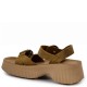 FANTASY SANDALS</br>Γυναικείες Πλατφόρμες Καφέ Δέρμα S2104 IVONNE Fantasy Sandals FANTASY SANDALS</br>Γυναικείες Πλατφόρμες Καφέ Δέρμα S2104 IVONNE Fantasy Sandals