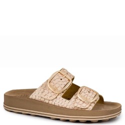 Γυναικεία Σανδάλια Ροζ Χρυσό Δέρμα S310 DESPOINA Fantasy Sandals