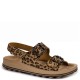FANTASY SANDALS</br>Γυναικεία Σανδάλια Μόκα Λεοπάρ Δέρμα S349 FABIOLA Fantasy Sandals FANTASY SANDALS</br>Γυναικεία Σανδάλια Μόκα Λεοπάρ Δέρμα S349 FABIOLA Fantasy Sandals