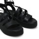 TSAKIRIS MALLAS</br>Γυναικεία Flat Platform Μαύρο Δέρμα 634 CHLOE 6-1 Tsakiris Mallas TSAKIRIS MALLAS</br>Γυναικεία Flat Platform Μαύρο Δέρμα 634 CHLOE 6-1 Tsakiris Mallas