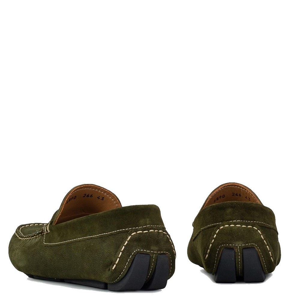 BOSS</br>Boss S6890 EPSON Ανδρικά Μοκασίνια Χακί Suede 