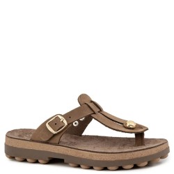 Γυναικεία Σανδάλια Καφέ Δέρμα S9004 MIRABELLA Fantasy Sandals