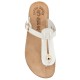 FANTASY SANDALS</br>Γυναικεία Σανδάλια Λευκό Δέρμα S9004 MIRABELLA Fantasy Sandals FANTASY SANDALS</br>Γυναικεία Σανδάλια Λευκό Δέρμα S9004 MIRABELLA Fantasy Sandals