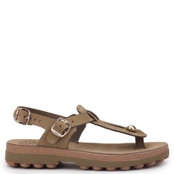 Γυναικεία Σανδάλια Χακί Δέρμα S9005 MARLENA Fantasy Sandals