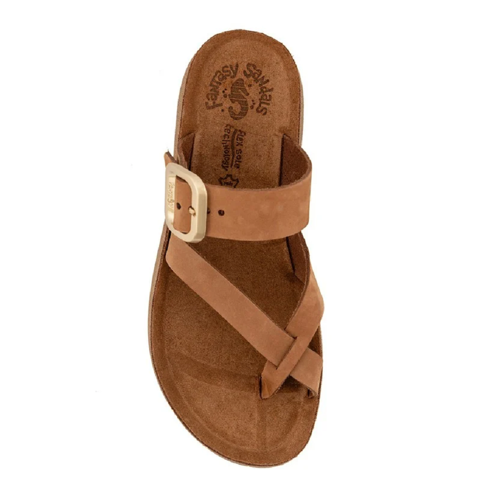 FANTASY SANDALS</br>Fantasy Sandals S904 CONSTANTIA Γυναικεία Σανδάλια Ταμπά Δέρμα