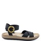 FANTASY SANDALS</br>Γυναικεία Σανδάλια Μαύρο Δέρμα S920 MARIEVA Fantasy Sandals