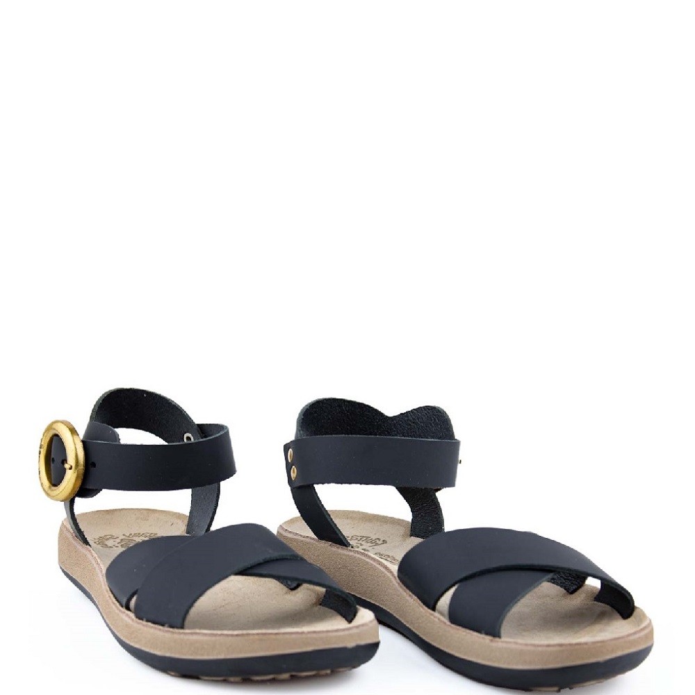 FANTASY SANDALS</br>Γυναικεία Σανδάλια Μαύρο Δέρμα S920 MARIEVA Fantasy Sandals