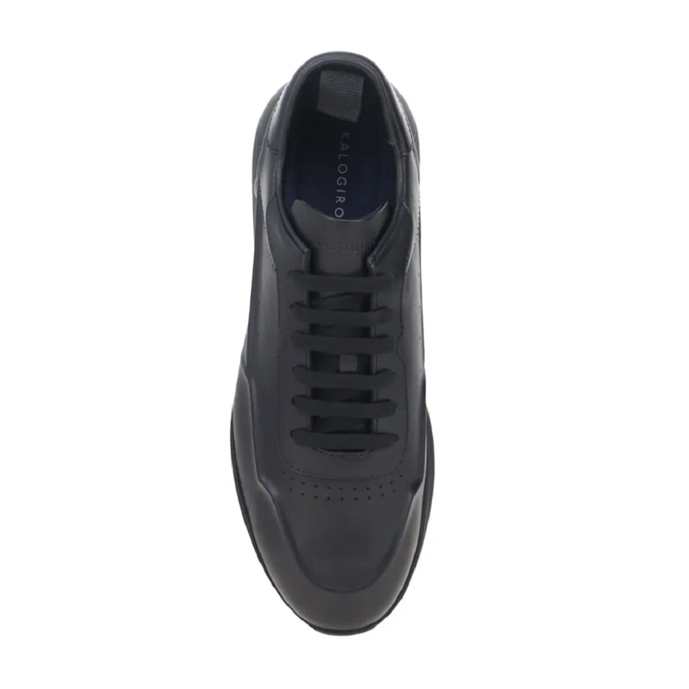 KALOGIROU</br>Ανδρικά Sneakers Μαύρο Δέρμα SAGA Kalogirou KALOGIROU</br>Ανδρικά Sneakers Μαύρο Δέρμα SAGA Kalogirou