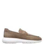 Ανδρικά Μοκασίνια/Loafers Μπεζ Suede SEAN-00K2 Kalogirou