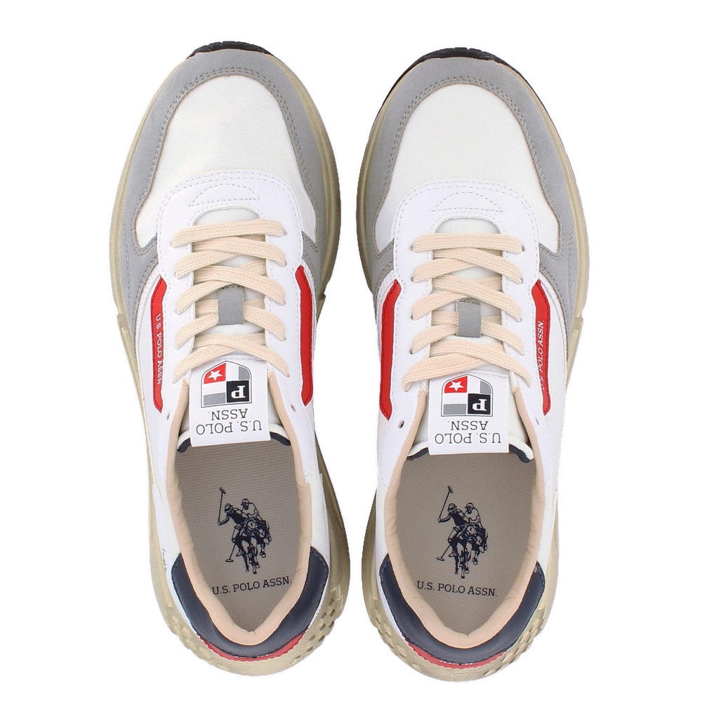 U.S. POLO ASSN.</br>U.S. Polo Assn. SENEKA004-WHI-BLU04 Ανδρικά Sneakers Λευκό/Μπλε U.S. POLO ASSN.</br>U.S. Polo Assn. SENEKA004-WHI-BLU04 Ανδρικά Sneakers Λευκό/Μπλε