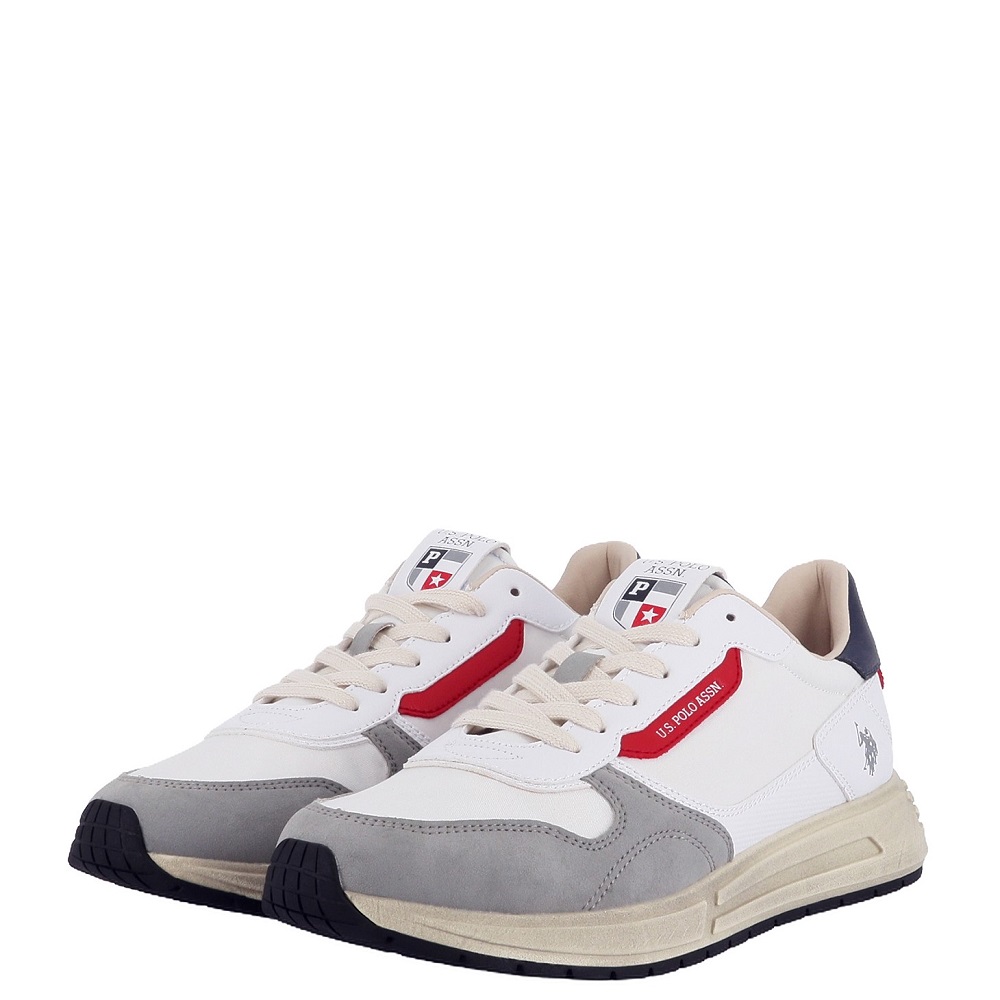 U.S. POLO ASSN.</br>U.S. Polo Assn. SENEKA004-WHI-BLU04 Ανδρικά Sneakers Λευκό/Μπλε U.S. POLO ASSN.</br>U.S. Polo Assn. SENEKA004-WHI-BLU04 Ανδρικά Sneakers Λευκό/Μπλε