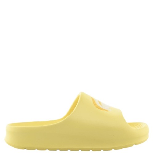 Lacoste SERVE SLIDE 745CFA0005AA5 Γυναικείες Σαγιονάρες Κίτρινο