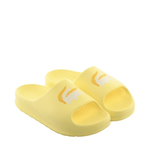 Lacoste SERVE SLIDE 745CFA0005AA5 Γυναικείες Σαγιονάρες Κίτρινο Lacoste SERVE SLIDE 745CFA0005AA5 Γυναικείες Σαγιονάρες Κίτρινο