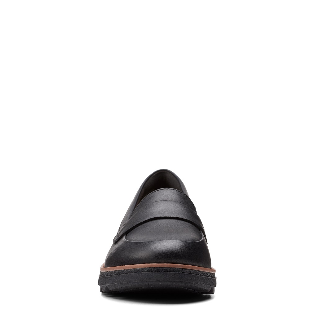 CLARKS</br>Clarks SHARON GRACIE Γυναικεία Casual Παπούτσια Μαύρο Δέρμα