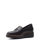 CLARKS</br>Clarks SHARON GRACIE Γυναικεία Casual Παπούτσια Μαύρο Δέρμα