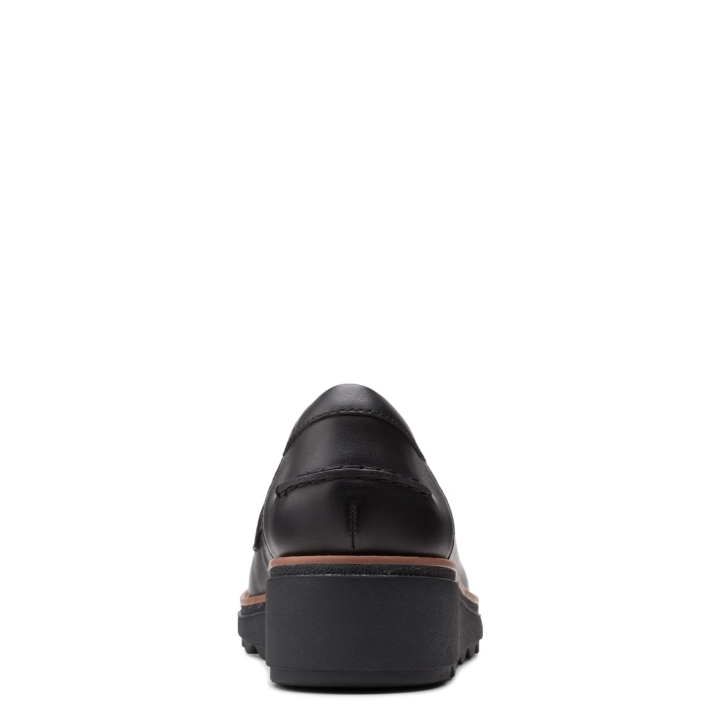 CLARKS</br>Clarks SHARON GRACIE Γυναικεία Casual Παπούτσια Μαύρο Δέρμα